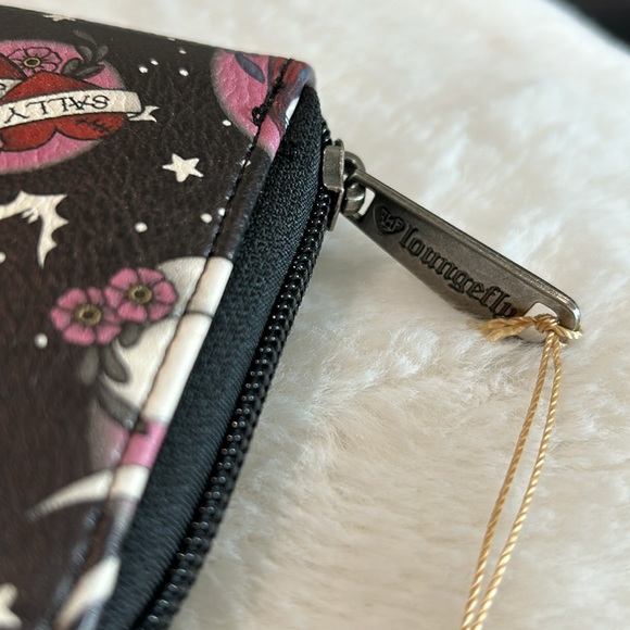 NWT! Loungefly Nightmare Before Xmas Zip Wallet w/Internal Coin Zip & Card Slots - Picture 5 of 12